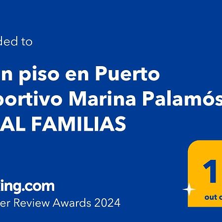 Gran Piso En Puerto Deportivo Marina Palamos Ideal Familias Buitenkant foto